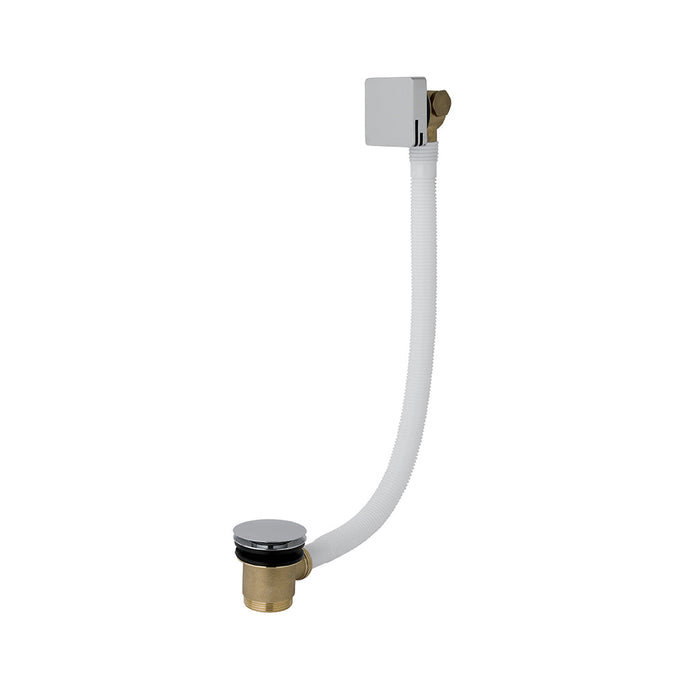 Eastbrook Square Waterfall Overflow Bath Filler With Waste