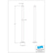 Eastbrook Stand Pipes For Concealing Water Supply Pipes