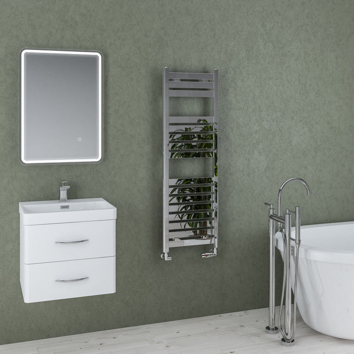 Eastbrook Staverton Straight Heated Towel Rail Chrome