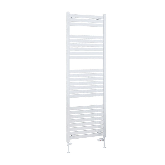 Eastbrook Staverton Straight Heated Towel Rail White