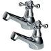 Eastbrook Stenhouse Basin pillar Taps - Chrome - Basin