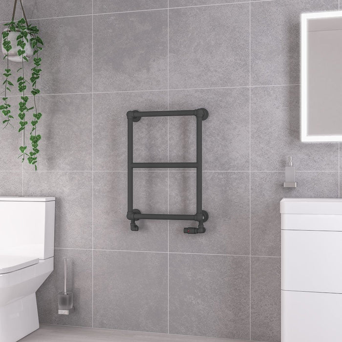 Eastbrook Stour Vertical Straight Heated Towel Rail