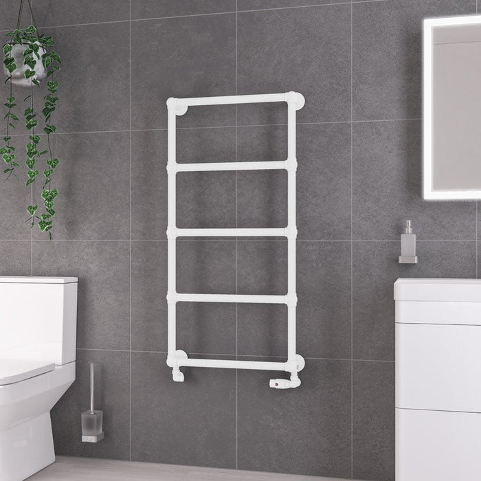 Eastbrook Stour Vertical Straight Heated Towel Rail