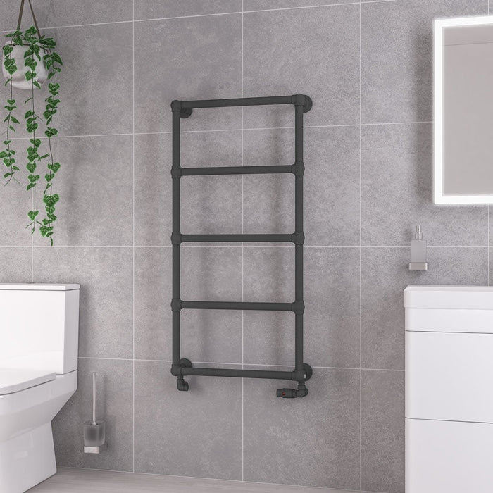 Eastbrook Stour Vertical Straight Heated Towel Rail
