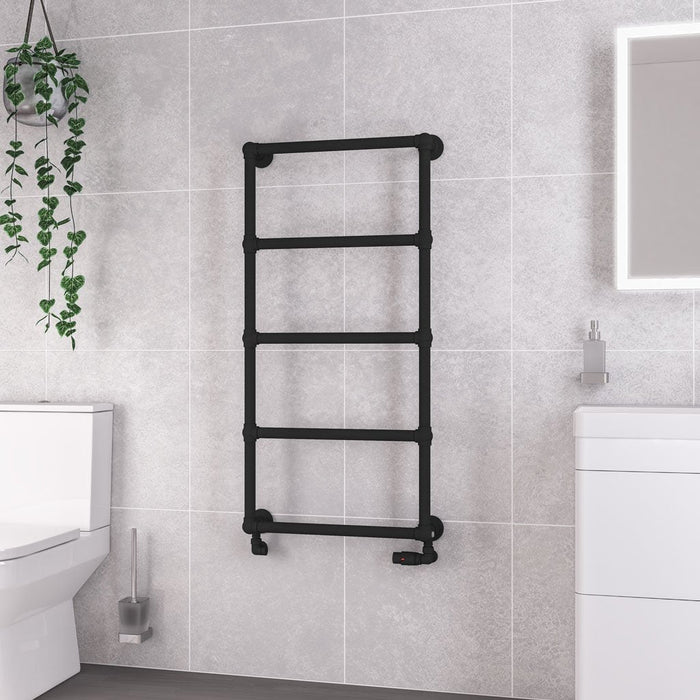 Eastbrook Stour Vertical Straight Heated Towel Rail