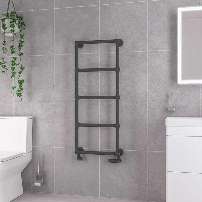 Eastbrook Stour Vertical Straight Heated Towel Rail