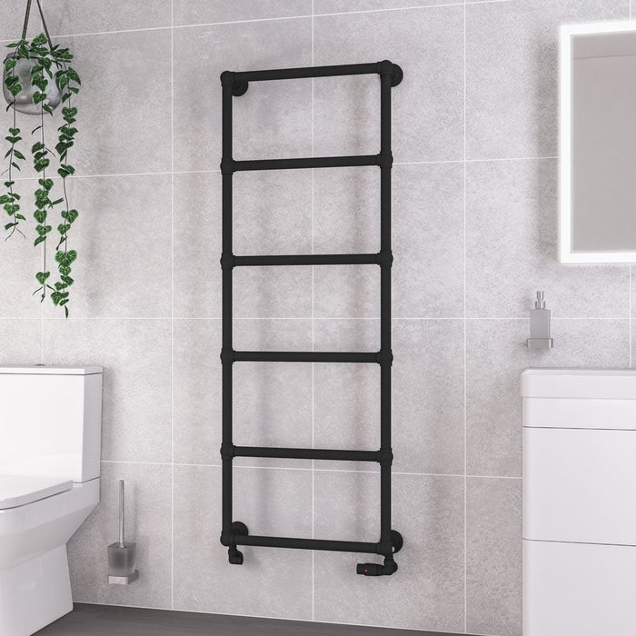 Eastbrook Stour Vertical Straight Heated Towel Rail