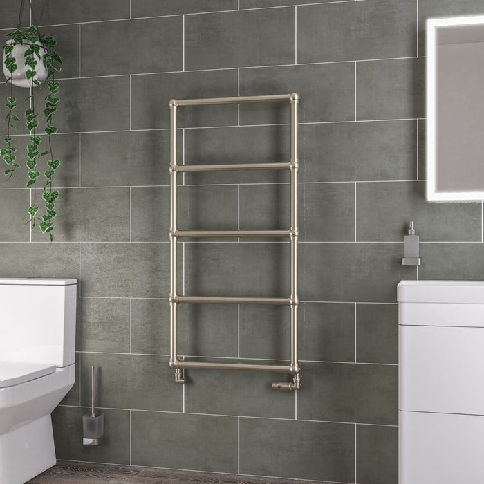 Eastbrook Stour Vertical Straight Heated Towel Rail