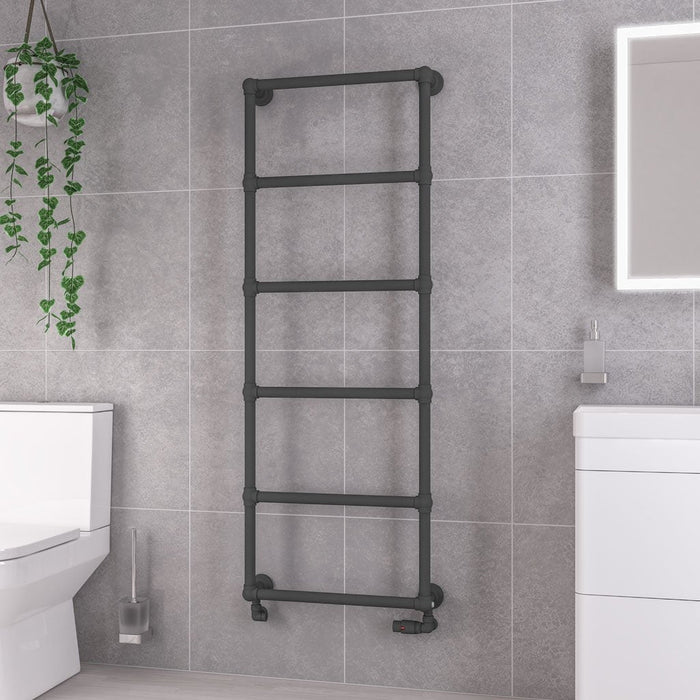 Eastbrook Stour Vertical Straight Heated Towel Rail