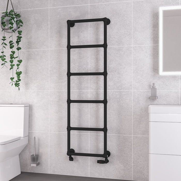 Eastbrook Stour Vertical Straight Heated Towel Rail