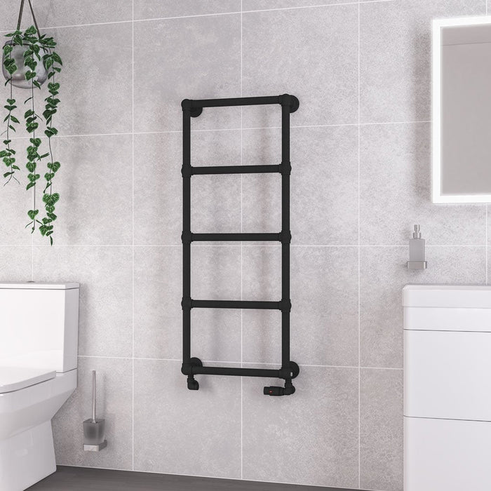 Eastbrook Stour Vertical Straight Heated Towel Rail