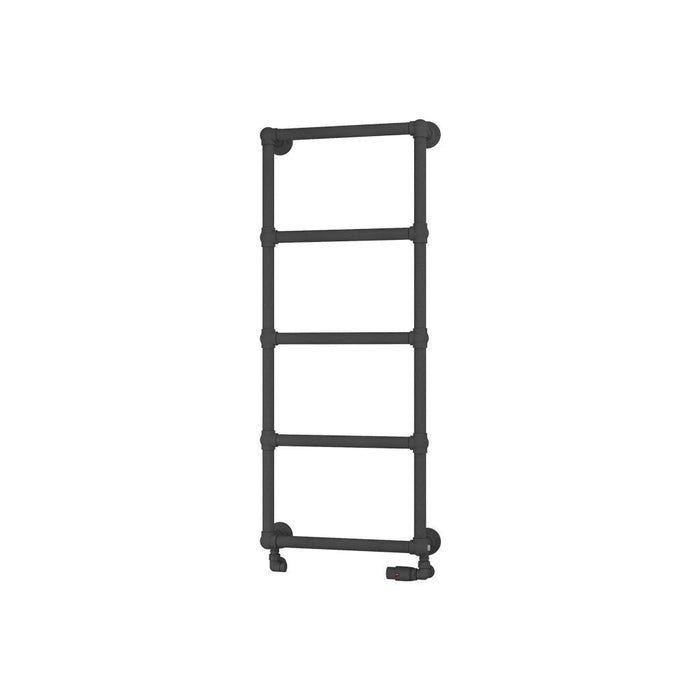 Eastbrook Stour Vertical Straight Heated Towel Rail - Matt