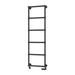 Eastbrook Stour Vertical Straight Heated Towel Rail - Matt