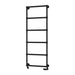 Eastbrook Stour Vertical Straight Heated Towel Rail - Matt