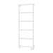 Eastbrook Stour Vertical Straight Heated Towel Rail - Matt