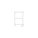 Eastbrook Stour Vertical Straight Heated Towel Rail - Matt