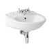 Eastbrook Tamarind Wall Hung Basin - 465mm Wide - White - 2