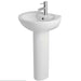Eastbrook Temptation Basin With Full Pedestal - 500mm Wide