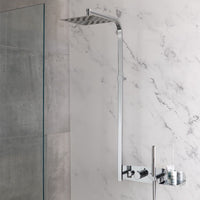 Eastbrook Thermostatic Shower Set With Shelf - Chrome
