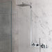 Eastbrook Thermostatic Shower Set With Shelf - Chrome