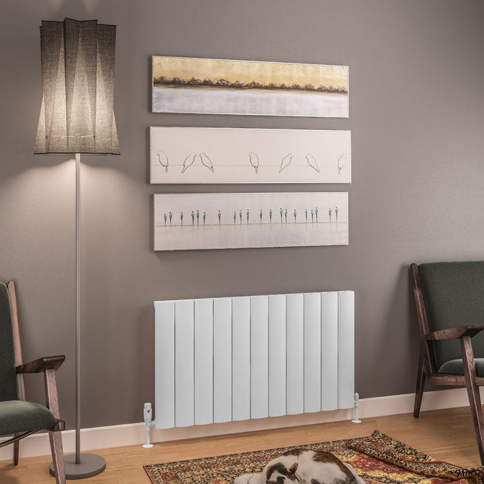 Eastbrook Tordino Aluminium Horizontal Radiator - Matt