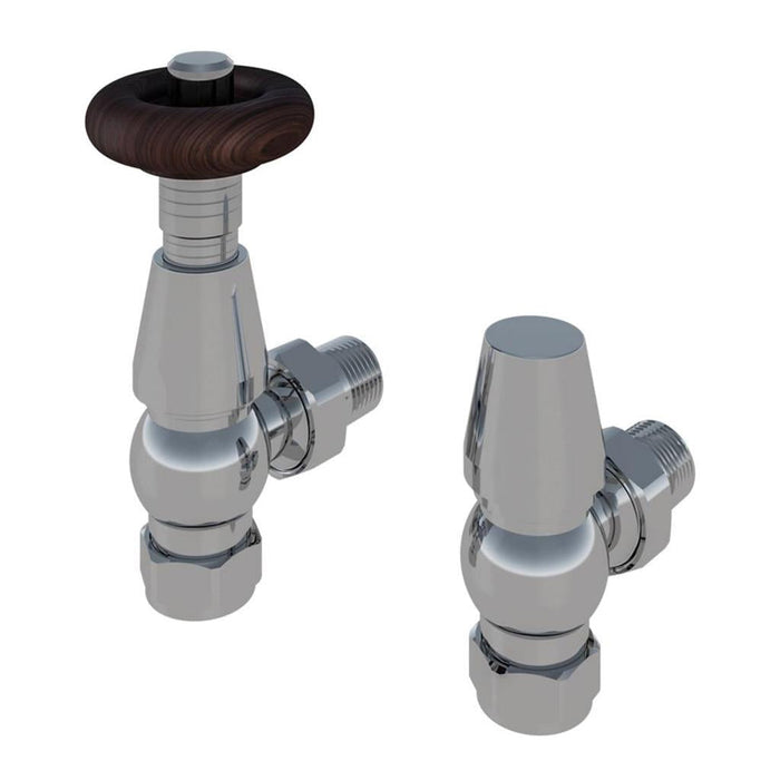 Eastbrook Traditional Thermostatic Lockshield Angled