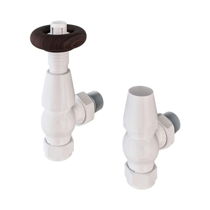 Eastbrook Traditional Thermostatic Lockshield Angled
