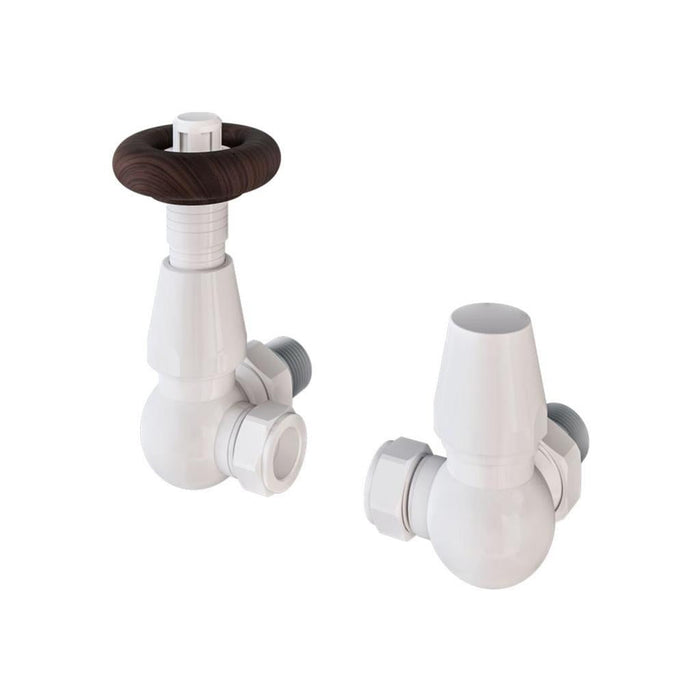 Eastbrook Traditional Thermostatic Lockshield Corner