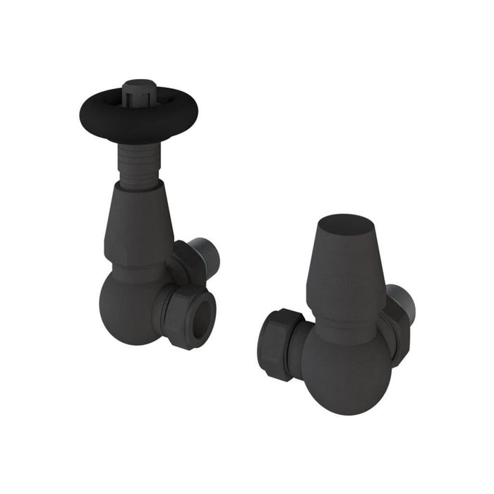 Eastbrook Traditional Thermostatic Lockshield Corner