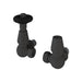 Eastbrook Traditional Thermostatic Lockshield Corner