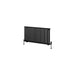 Eastbrook Tunstall Designer Radiator Matt Black - 600mm x