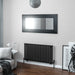 Eastbrook Tunstall Designer Radiator Matt Black - Radiators