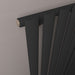 Eastbrook Tunstall Designer Radiator Matt Black - Radiators