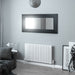 Eastbrook Tunstall Designer Radiator Matt White - 600mm x