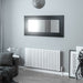 Eastbrook Tunstall Designer Radiator Matt White - 600mm x