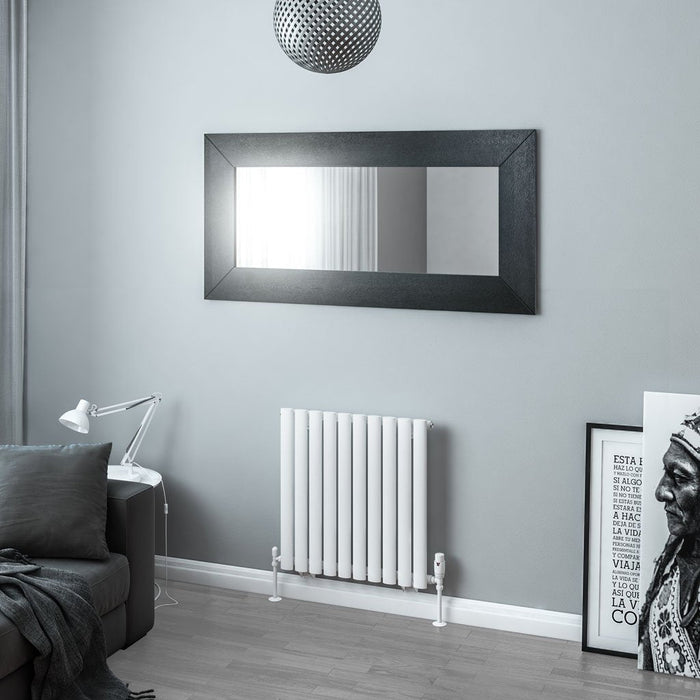 Eastbrook Tunstall Designer Radiator Matt White - 600mm x