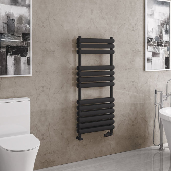 Eastbrook Tunstall Double Designer Heated Towel Rail Matt