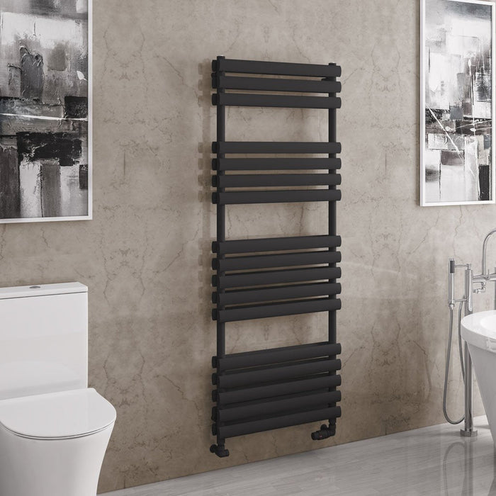 Eastbrook Tunstall Double Designer Heated Towel Rail Matt
