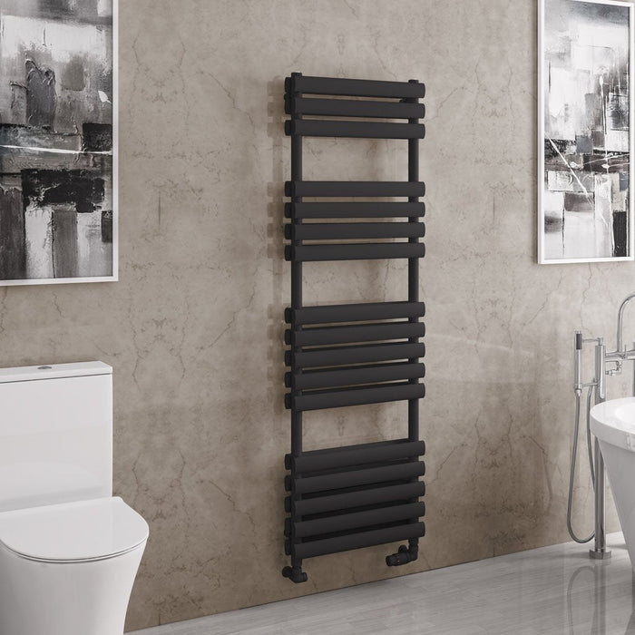 Eastbrook Tunstall Double Designer Heated Towel Rail Matt
