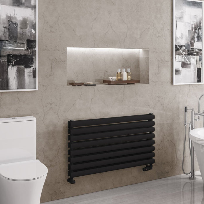 Eastbrook Tunstall Double Designer Heated Towel Rail Matt