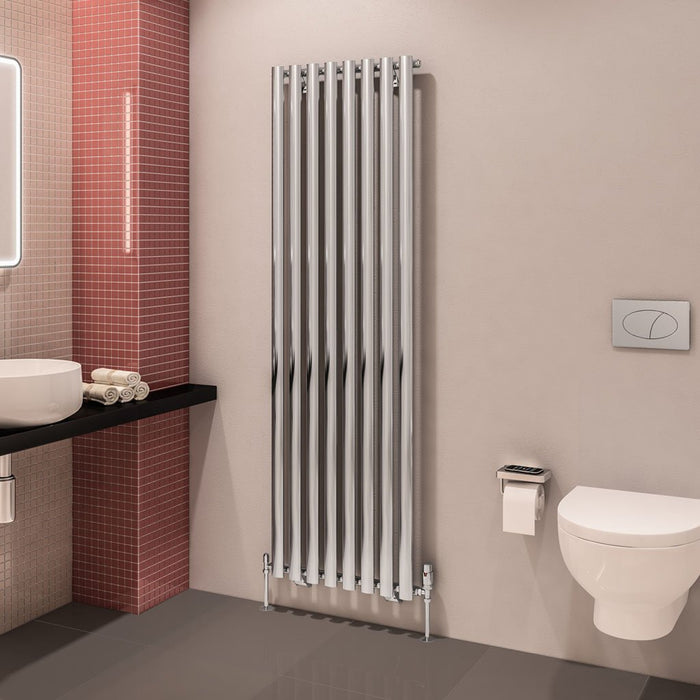 Eastbrook Tunstall Double Designer Radiator Chrome