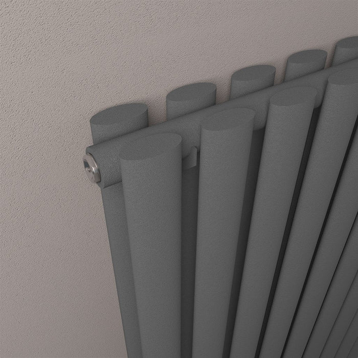 Eastbrook Tunstall Double Designer Radiator Matt Anthracite