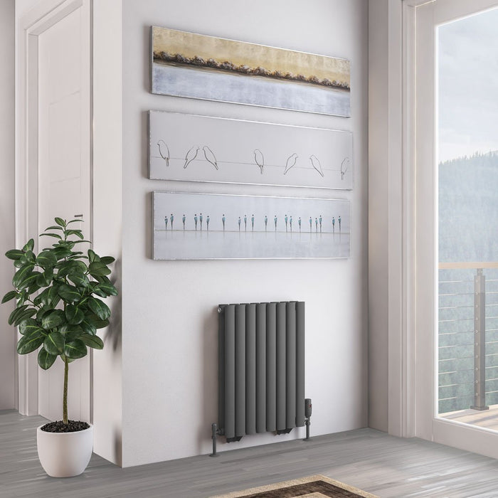 Eastbrook Tunstall Double Designer Radiator Matt Anthracite