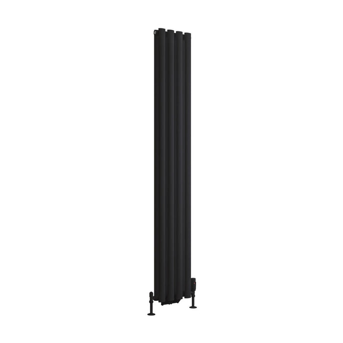 Eastbrook Tunstall Double Designer Radiator Matt Black