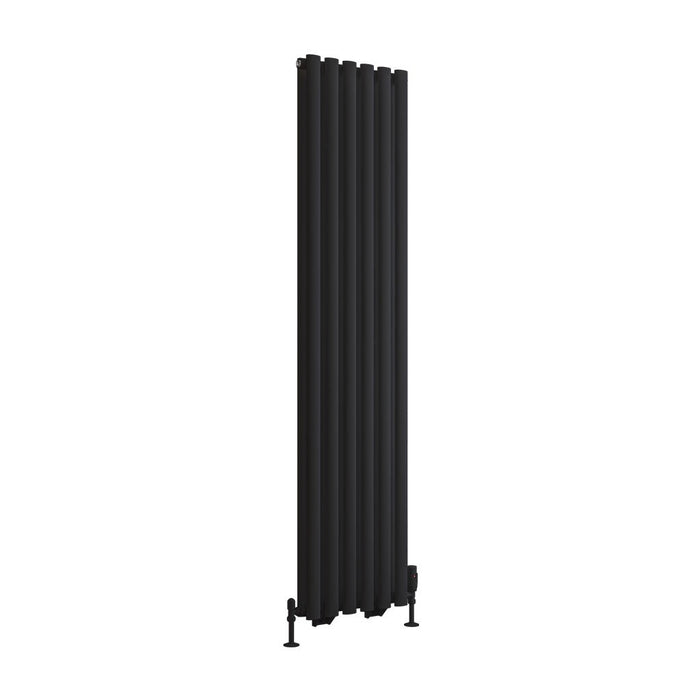 Eastbrook Tunstall Double Designer Radiator Matt Black