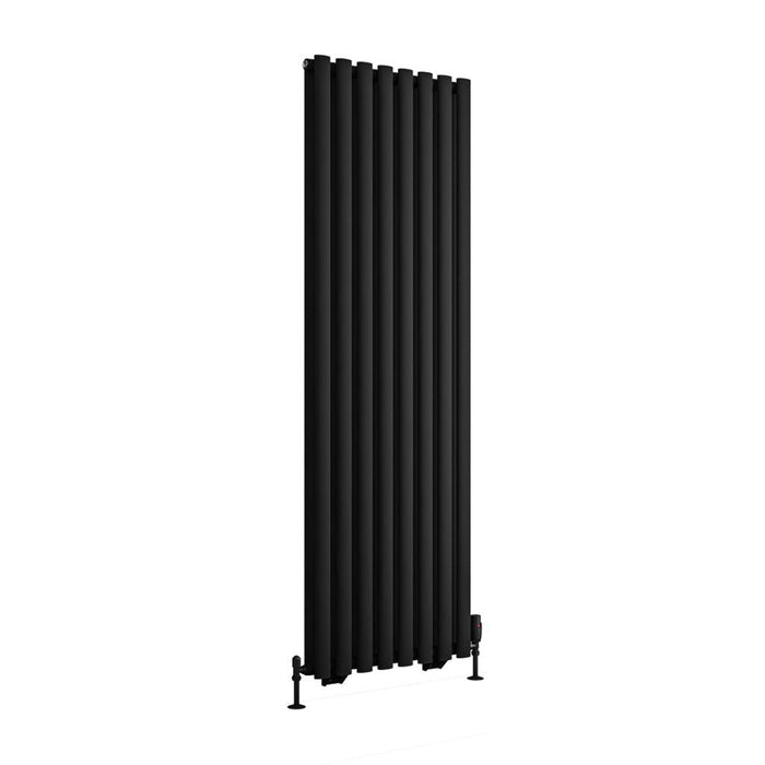 Eastbrook Tunstall Double Designer Radiator Matt Black