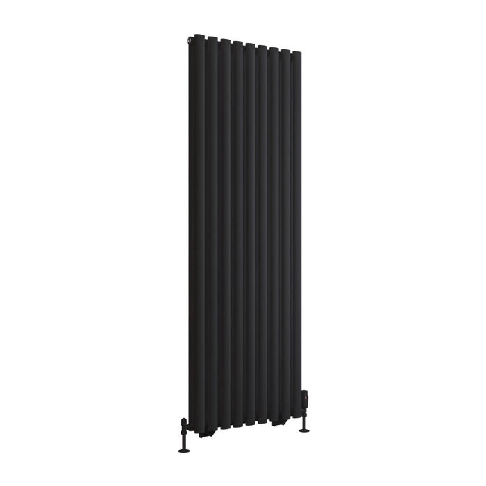 Eastbrook Tunstall Double Designer Radiator Matt Black