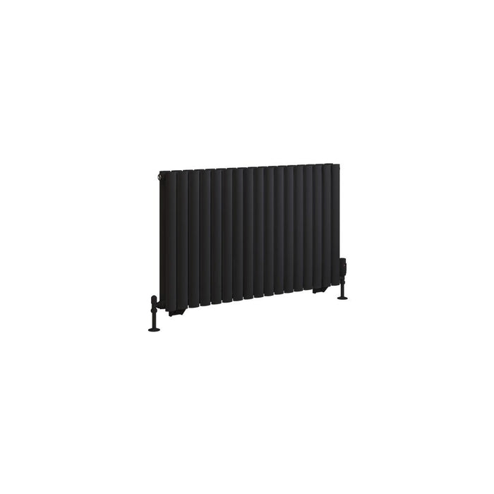 Eastbrook Tunstall Double Designer Radiator Matt Black
