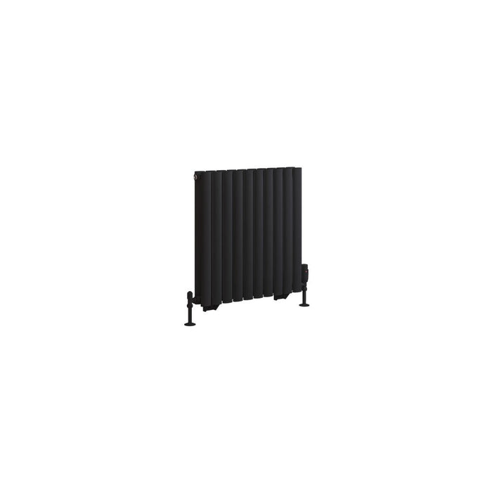 Eastbrook Tunstall Double Designer Radiator Matt Black