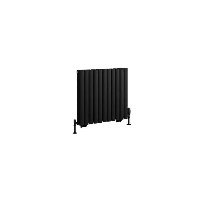 Eastbrook Tunstall Double Designer Radiator Matt Black